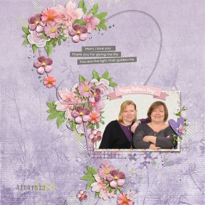 mom and me