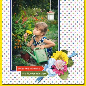 My Flower Garden by Memory Mosaic