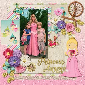 Meeting Princess Aurora, the Sleeping Beauty