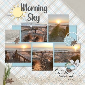 Calvin, Tucker + the OBX Sunrise