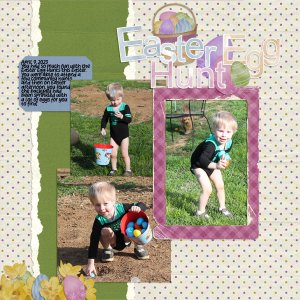 Ollie Egg Hunting