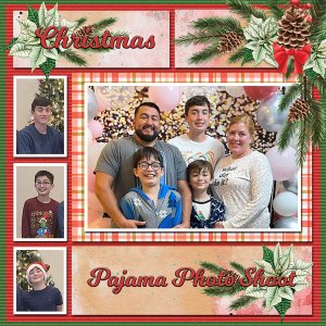 Christmas Pajama Photo Shoot