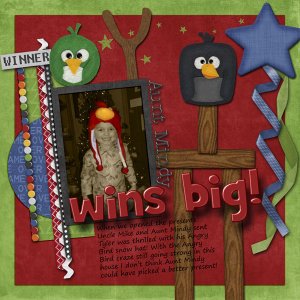 Aunt Mindy wins big!