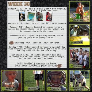 Week 30, 2012