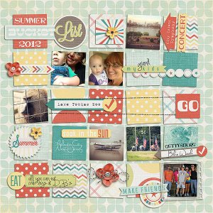 Summer Bucket List 2012