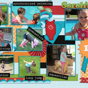 Sarah's Summer Games