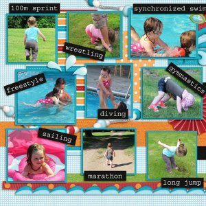 Sarah's Summer Games (part 1)
