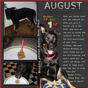 Remi's Golden Birthday