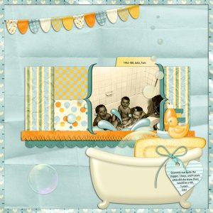 color challenge - Tub Time