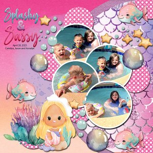 Sassy splashing