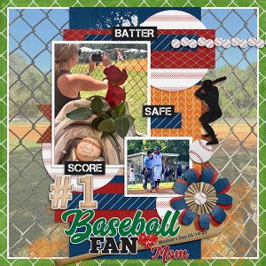 #1 Baseball Fan...Mom!