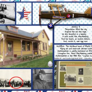 2016 #9 Eddie Rickenbacker Home