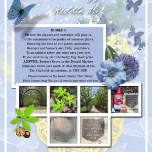 Joe's Easter Egg Hunt Riddle #6