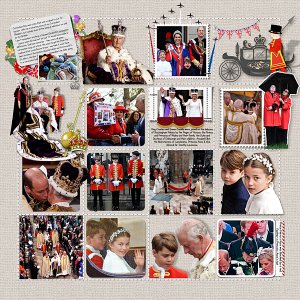 King Charles III + Queen Camilla Coronation 2