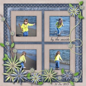 by the seaside