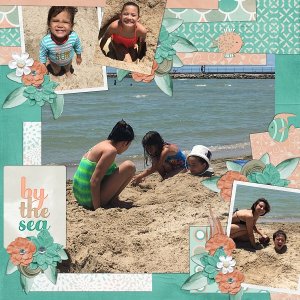 by the sea