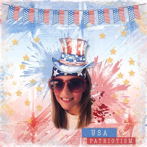 Freedom Fest collaboration by Karen Schulz Designs and Tami Miller LO 2 by 