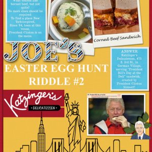 Joe's Easter Egg Hunt Riddle #2