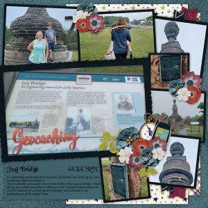 Super Stacker 2 Temp #2-Miss Fish, Explore Geocaching-Laurie Scraps