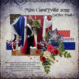 Miss Caneyville 2022