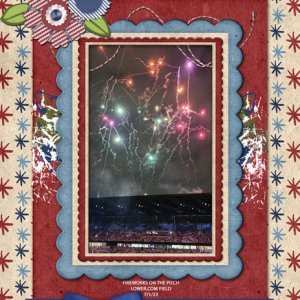 Fireworks on the Pitch