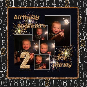 Birthday Sparklers