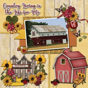 Country Living Is The Life For Me