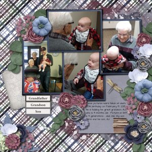 Grandpa and Baby AJ