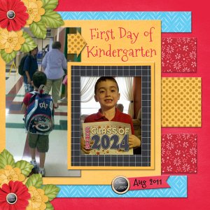 First Day of Kindergarten