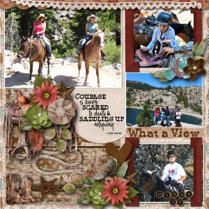 Horse Ride in the Sierras