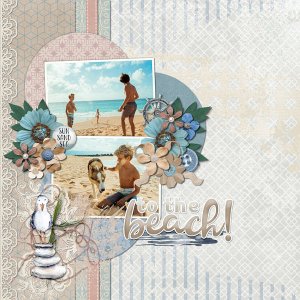 To the beach