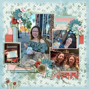 Mother-Daughter Night Out gelato + "Hadestown" 10.2.22