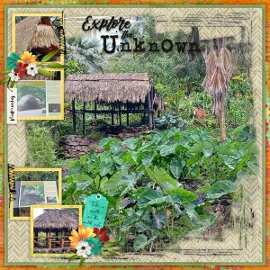 Grand Grunge Temp #2-Miss Fish Tropical Rain Forest-Aimee + Cindy Ritte