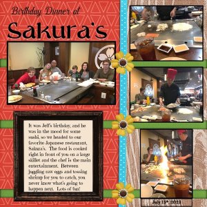 July 2023 Buffet Challenge