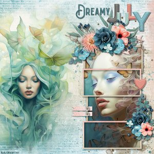 New Template Duo - Duet 2 by Miss Fish Templates