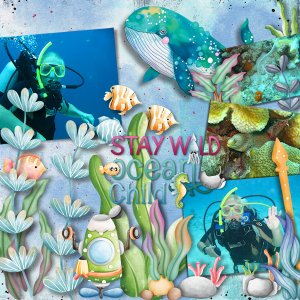 Stay wild Ocean Child