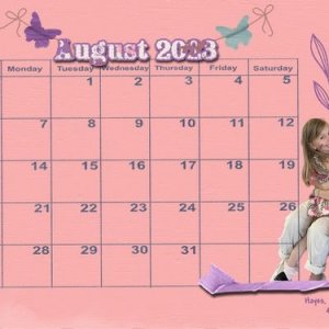 202308 Calendar