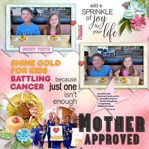 Shine Gold for Kids Battling Cancer