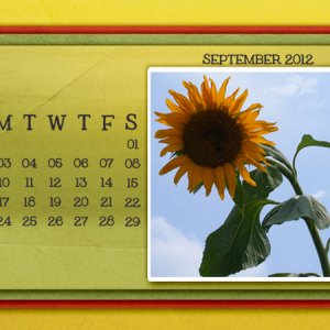 September Desktop For Frannie