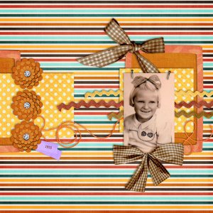 She Wears a Brown Bow