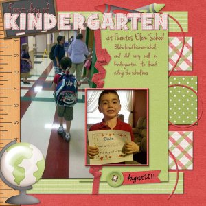 First Day of Kindergarten