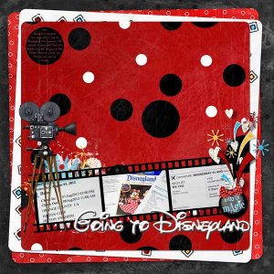 Going to Disneyland, left