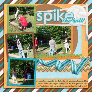 spike the ball!