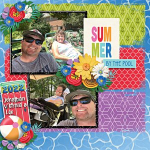 Summer at the pool 22