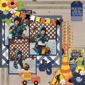 Digging It-ScrapChat Template One In A Melon-Cindy Ritter