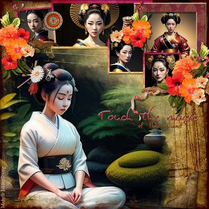 Masked Memories Template 7 + 8 by Miss Fish Templates