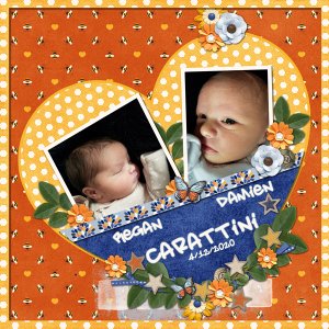 #2023 August Bundle Freebie kit from Designs by Connie Prince