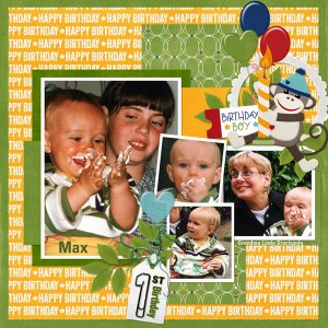 Birthday Fun kit by Designs by Connie Prince