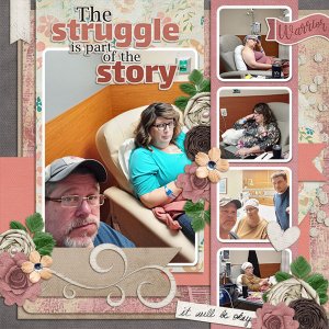 The struggle is part of the story