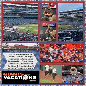 Washington DC Nationals Games